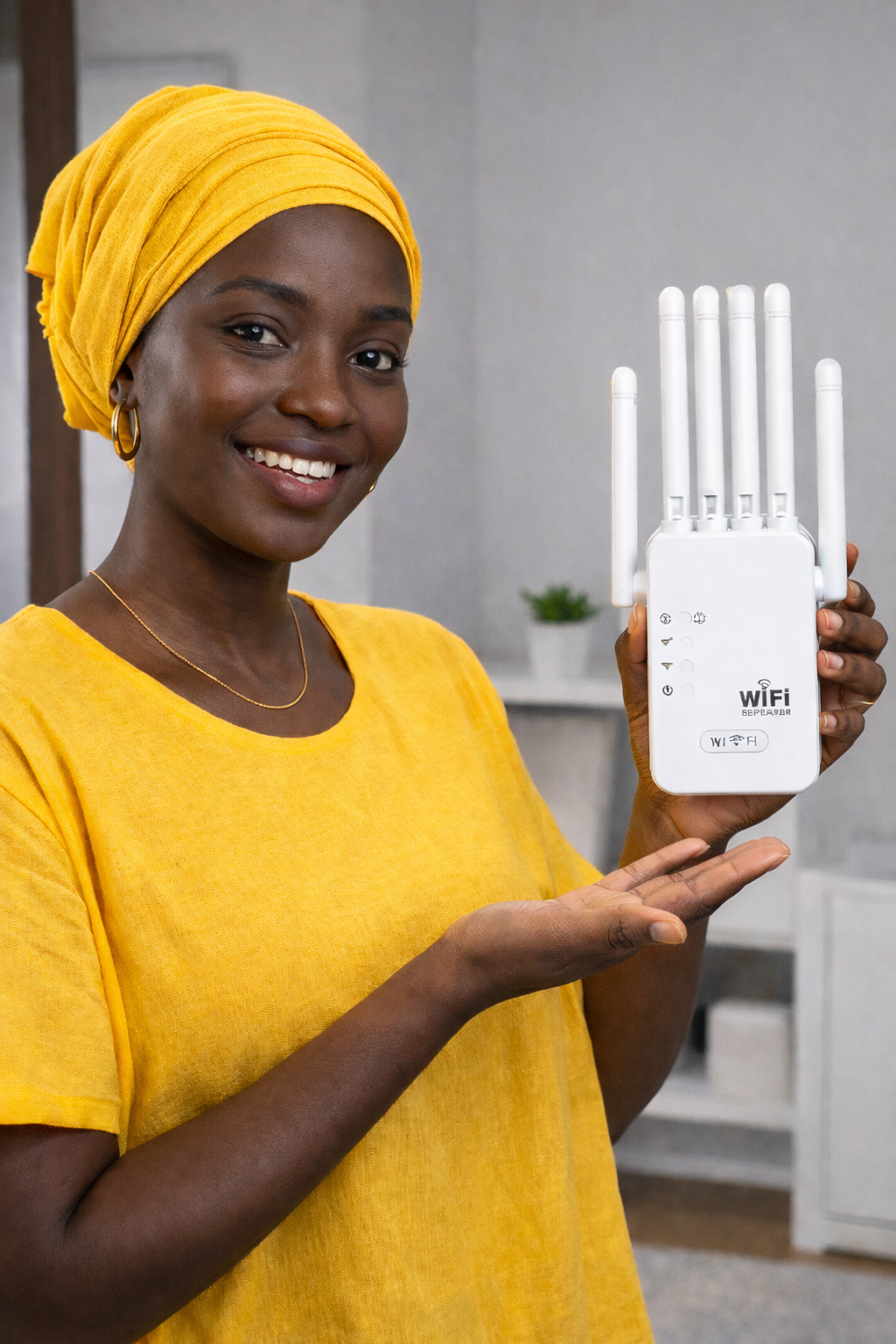 Répéteur WiFi Longue portée ( 100 m )  ( 1 an de garantie )