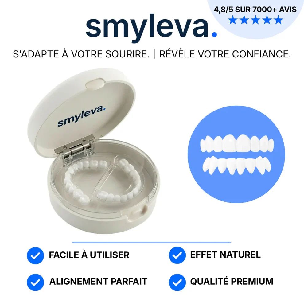 Facettes adaptables et amovibles : Haut + Bas